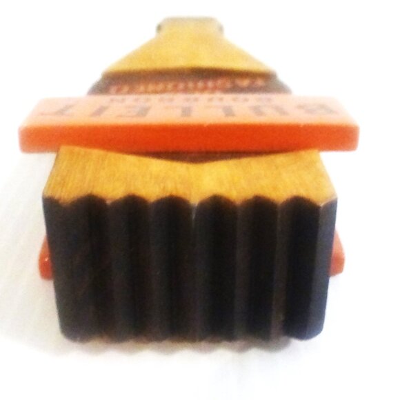 BAR1 Vintage BULLEIT Bourbon OLD FASHIONED Whisky Wood Tap Draft BAR TAP HANDLE - Picture 6 of 7